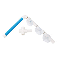 HKM-645011 Bird Shower Rod Stand for Medium to Large Birds - Foldable Design with Suction Cups for Easy Shower Use