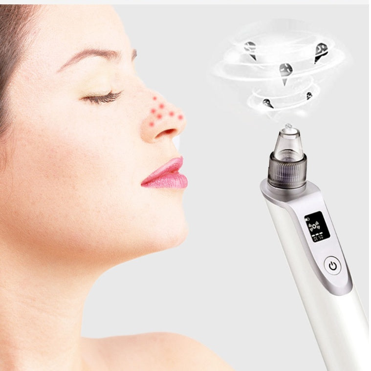 HKM-931859 Ultrasonic Blackhead Removal Device with Infrared Light and Multi-Function Features