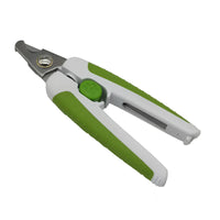 HKM-250643 Small Dog Nail Scissors in Green and Pink for Safe and Easy Pet Grooming