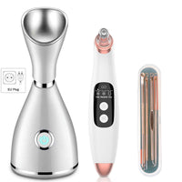 HKM-641939 Pearl White Facial Steamer for Deep Cleansing and Humidification