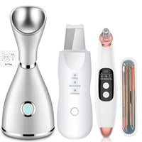 HKM-641939 Pearl White Facial Steamer for Deep Cleansing and Humidification