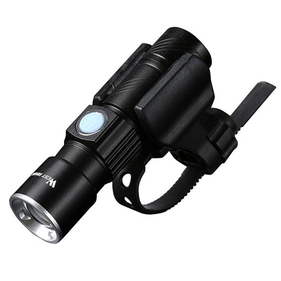 HKM-479315 Rechargeable LED Bicycle Headlight with Stretch Zoom Function for Mountain Biking