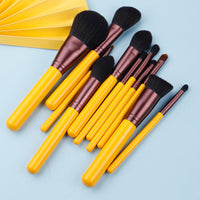 HKM-724371 Long Handled Makeup Brush with Man-Made Fiber Bristles