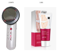 HKM-963475 Three-in-One Body Shaping Slimming Instrument with Cream, Infrared, Ultrasonic, and Color Light Features