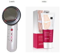HKM-963475 Three-in-One Body Shaping Slimming Instrument with Cream, Infrared, Ultrasonic, and Color Light Features