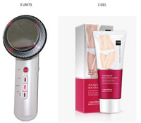 HKM-963475 Three-in-One Body Shaping Slimming Instrument with Cream, Infrared, Ultrasonic, and Color Light Features