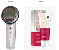 HKM-963475 Three-in-One Body Shaping Slimming Instrument with Cream, Infrared, Ultrasonic, and Color Light Features