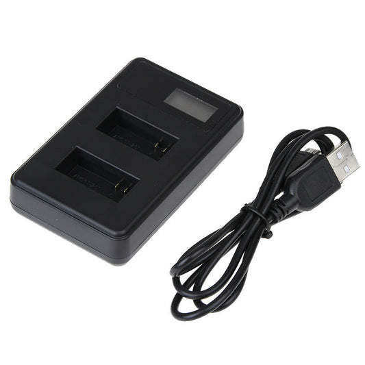 KTX-906323 Dual Battery Charger with LCD Power Display for Gopro Hero3/3+