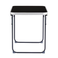 HKM-499411 2.3ft Lightweight Outdoor Folding Table with Aluminum Alloy Top, 50kg Capacity