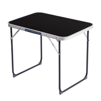 HKM-499411 2.3ft Lightweight Outdoor Folding Table with Aluminum Alloy Top, 50kg Capacity
