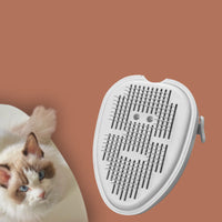HKM-921811 Rechargeable Multi-Functional Steam Brush for Cats and Dogs with Self-Cleaning and Mist Features