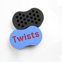 HKM-837907 Curly Hair Twist Sponge - 14.5 x 9.5 x 5.5 cm, Made of Soft Sponge Material