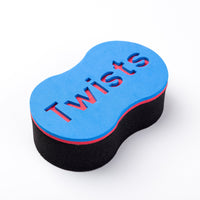 HKM-837907 Curly Hair Twist Sponge - 14.5 x 9.5 x 5.5 cm, Made of Soft Sponge Material
