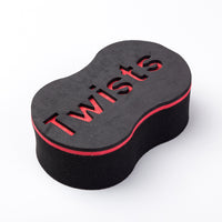 HKM-837907 Curly Hair Twist Sponge - 14.5 x 9.5 x 5.5 cm, Made of Soft Sponge Material