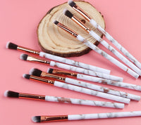 HKM-918675 10-Piece Multifunctional Makeup Brush Set with Concealer and Eyeshadow Brushes, Mini Makeup Tools