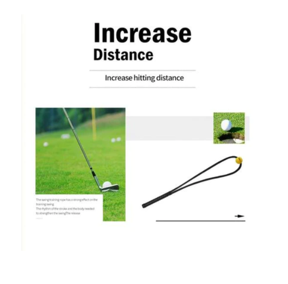 HKM-766163 Golf Swing Training Rope for Enhanced Physical Strength and Flexibility