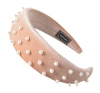 HKM-753043 Thickened Spongewool Hair Hoop with Wide Edge in Various Colors