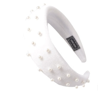 HKM-753043 Thickened Spongewool Hair Hoop with Wide Edge in Various Colors