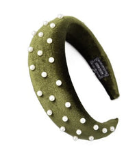 HKM-753043 Thickened Spongewool Hair Hoop with Wide Edge in Various Colors
