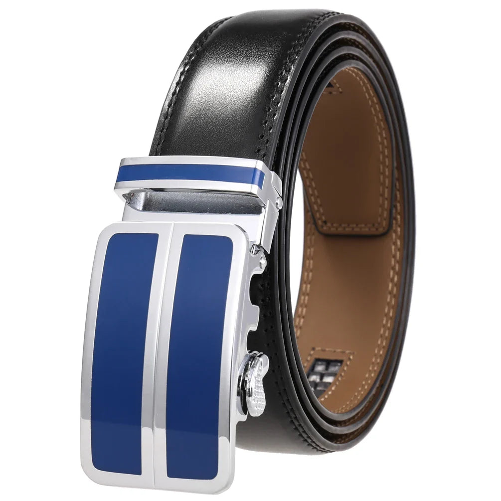 HKM-315987 Automatic Men's Belt - Adjustable, Versatile Design for Everyday Use