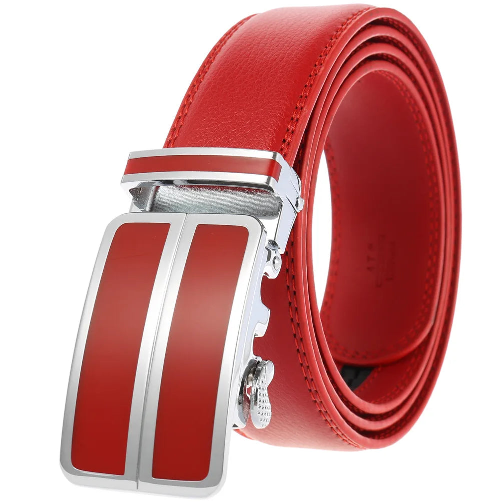 HKM-315987 Automatic Men's Belt - Adjustable, Versatile Design for Everyday Use