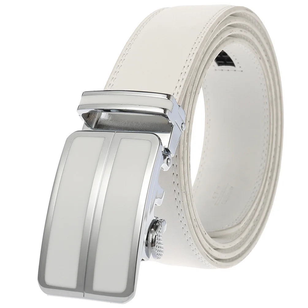 HKM-315987 Automatic Men's Belt - Adjustable, Versatile Design for Everyday Use