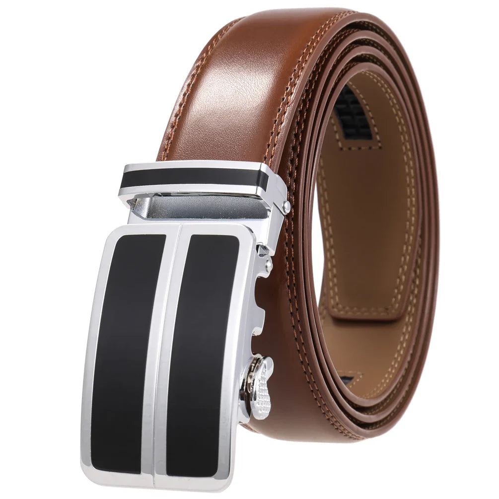 HKM-315987 Automatic Men's Belt - Adjustable, Versatile Design for Everyday Use