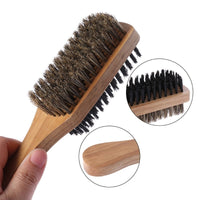 HKM-550675 Rubber Wood Bath and Foot Brush with Hairdressing Tool for Spa and Personal Care