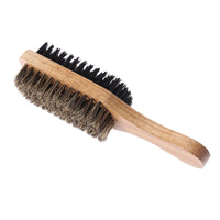 HKM-550675 Rubber Wood Bath and Foot Brush with Hairdressing Tool for Spa and Personal Care