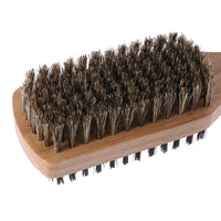 HKM-550675 Rubber Wood Bath and Foot Brush with Hairdressing Tool for Spa and Personal Care