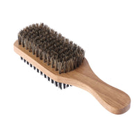 HKM-550675 Rubber Wood Bath and Foot Brush with Hairdressing Tool for Spa and Personal Care