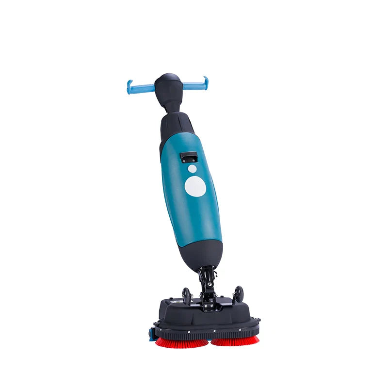 KTX-960851 Compact Mini Walk-Behind Electric Floor Scrubber for Home and Commercial Use