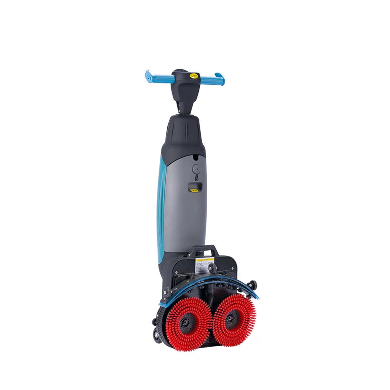 KTX-960851 Compact Mini Walk-Behind Electric Floor Scrubber for Home and Commercial Use