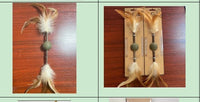 HKM-854099 Wooden Cat Toy with Catnip, Feather, and Hemp Rope - Variety of Designs