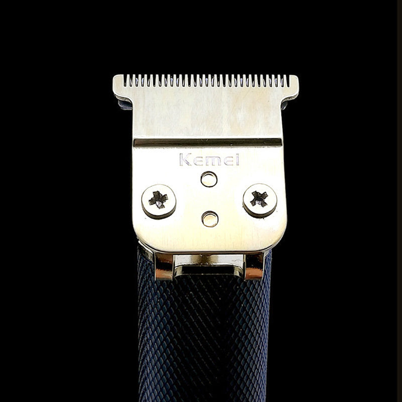 HKM-647827 Professional Zero Pitch Electric Hair Clipper with Limit Combs, USB Charger, and Accessories