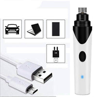 HKM-801939 Automatic Pet Nail Grinder and Sharpener for Cats and Dogs - Electric Manicure Tool with LED Starry Sky Projection Light