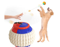 HKM-820179 Retractable Interactive Dog Training Ball with Chewing and Teeth Cleaning Features