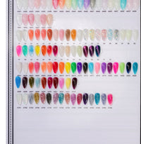 HKM-530323 7-Color Nail Extension Gel Kit with Tools for Nail Art and Phototherapy