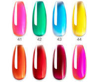 HKM-530323 7-Color Nail Extension Gel Kit with Tools for Nail Art and Phototherapy