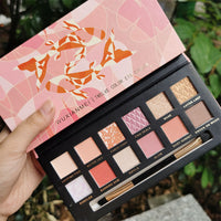 HKM-244051 12-Color Pearl Sequin Eyeshadow Palette for Creative Makeup Looks