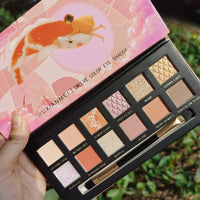 HKM-244051 12-Color Pearl Sequin Eyeshadow Palette for Creative Makeup Looks