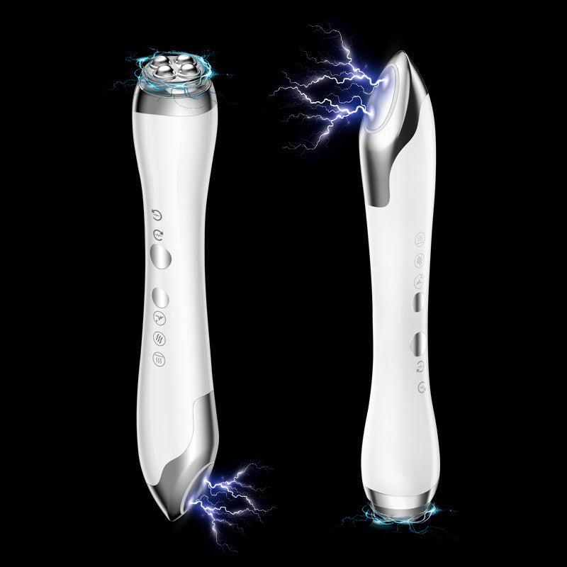 HKM-776595 Dual Purpose RF Eye Beauty Instrument for Facial and Eye Massage with Magnetic Heat Function