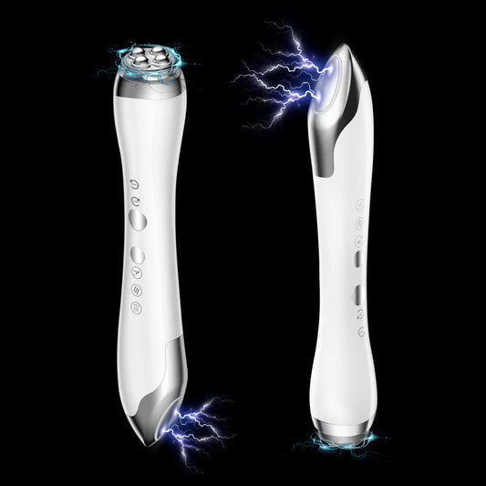 HKM-776595 Dual Purpose RF Eye Beauty Instrument for Facial and Eye Massage with Magnetic Heat Function