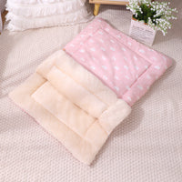HKM-334227 Multi-Season Pet Sleeping Bag with Detachable Mat and Foldable Design for Cats and Dogs