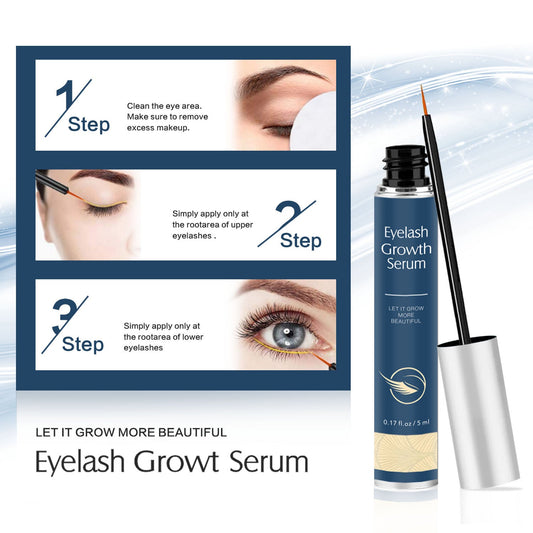 HKM-947987 Thick Curly Eyebrows Nourishing Mascara - Transparent Formula, 5ml Black & 5ml Blue