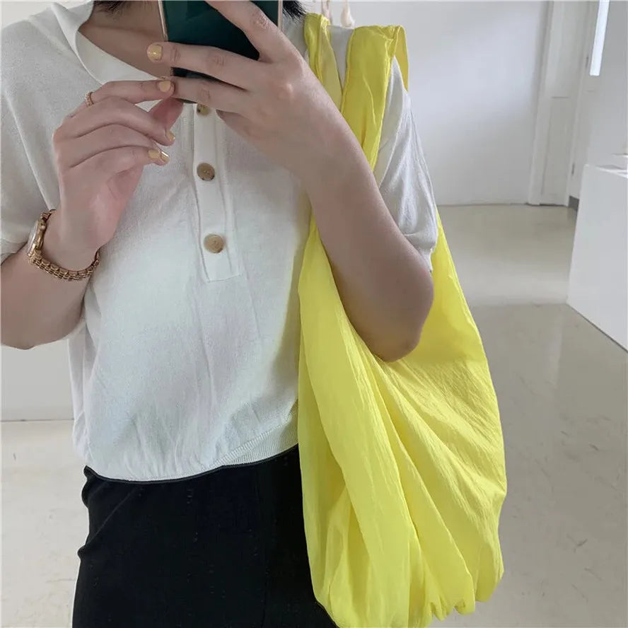 KTX-447251 Stylish Foldable Ladies Sling Shoulder Bag