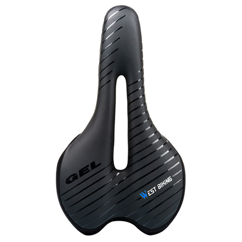 HKM-334739 Mountain Bike Seat with Built-in Taillight for Enhanced Safety and Comfort