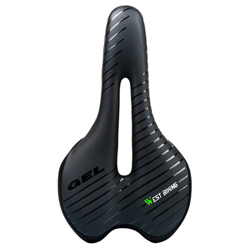 HKM-334739 Mountain Bike Seat with Built-in Taillight for Enhanced Safety and Comfort