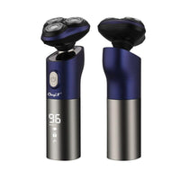 HKM-282259 Rechargeable Multifunctional Floating Electric Shaver with LCD Display and Whole Body Washing Capability