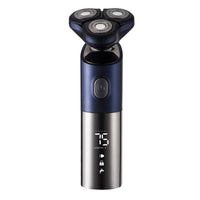 HKM-282259 Rechargeable Multifunctional Floating Electric Shaver with LCD Display and Whole Body Washing Capability